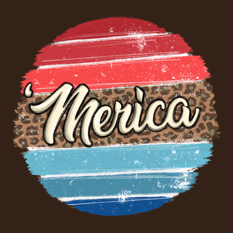 Leopard Merica Heavy Core Tee by MaliasSmallBusiness | Teevron