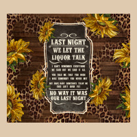 We Let The Liquor Talk With Sunflowers Heavyweight Sweatshirt | Teevron