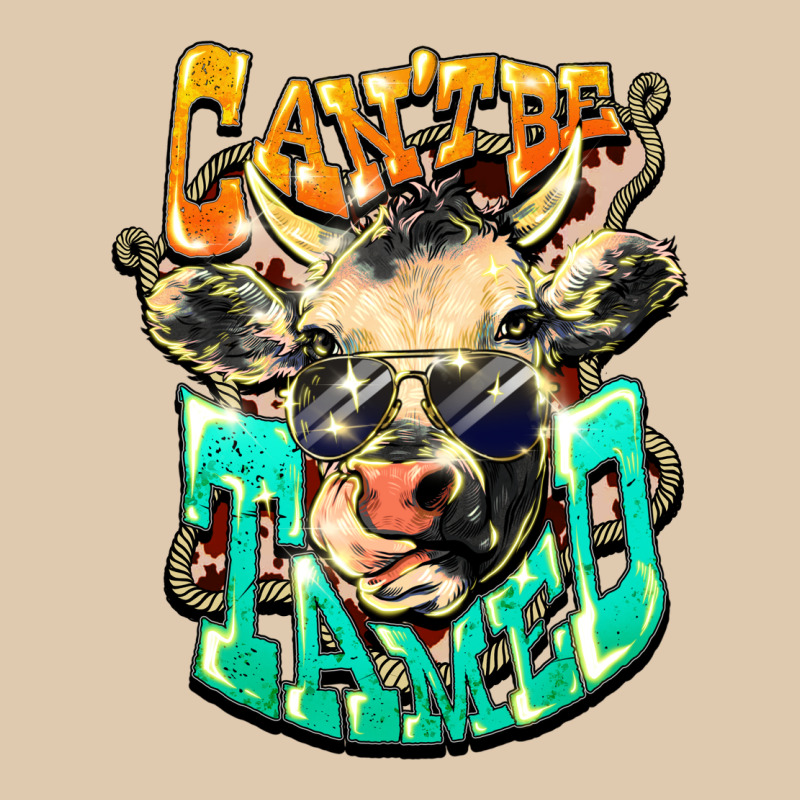 Can't Be Tamed Cow Heavyweight Sweatshirt by HowdyJamesFarm | Teevron