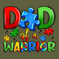 Dad Of A Warrior Vintage Tee | Teevron