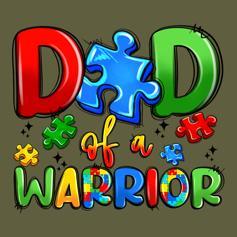 Dad Of A Warrior Vintage Tee by Artiststas | Teevron