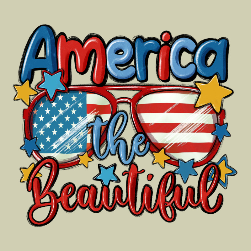America The Beautiful Heavy Core Tee by MaliasSmallBusiness | Teevron