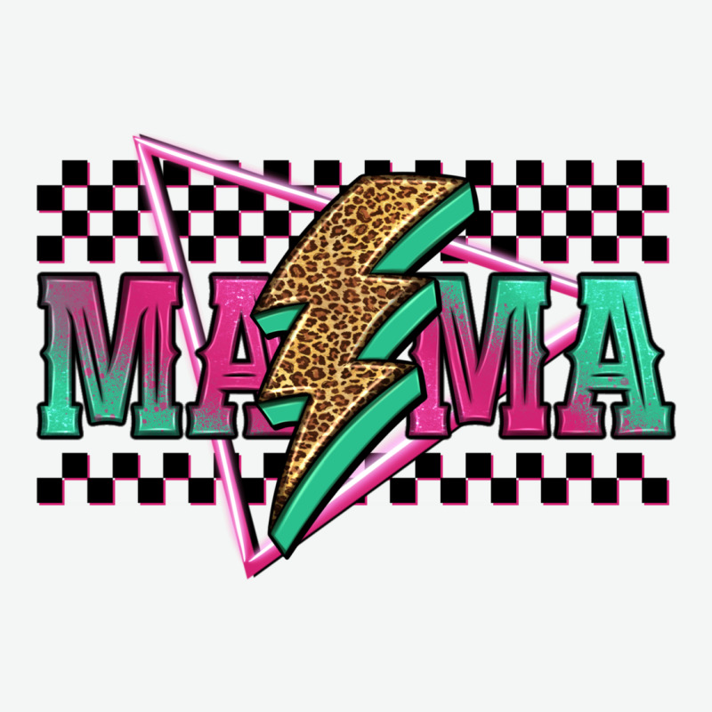 Mama Techno Lightning Bolt Urban Heavy Tee by Jasminsmagicworld | Teevron