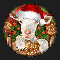 Baby Cashmere Goat Christmas Classic Tee | Teevron