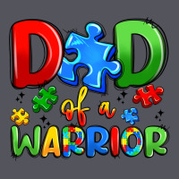 Dad Of A Warrior Vintage Hoodie | Teevron