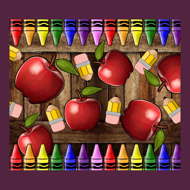 Crayons And Apples Urban Hoodie by LillyAllenDesigns | Teevron