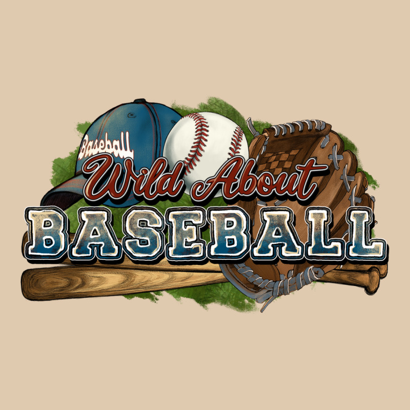 Wild About Baseball Heavyweight Sweatshirt by HowdyJamesFarm | Teevron
