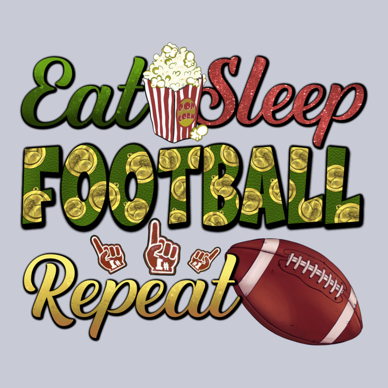 Eat Sleep Football Repeat Heavyweight Hoodie by BundleAndBundleShop | Teevron