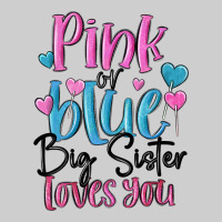 Pink Or Blue Big Sister Loves You Premium Tee | Teevron