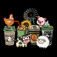 Farm Animal Coffee Cups Heavyweight Sweatshirt | Teevron