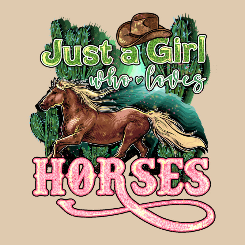 Just A Girl Who Loves Horses Heavyweight Sweatshirt by HowdyJamesFarm | Teevron