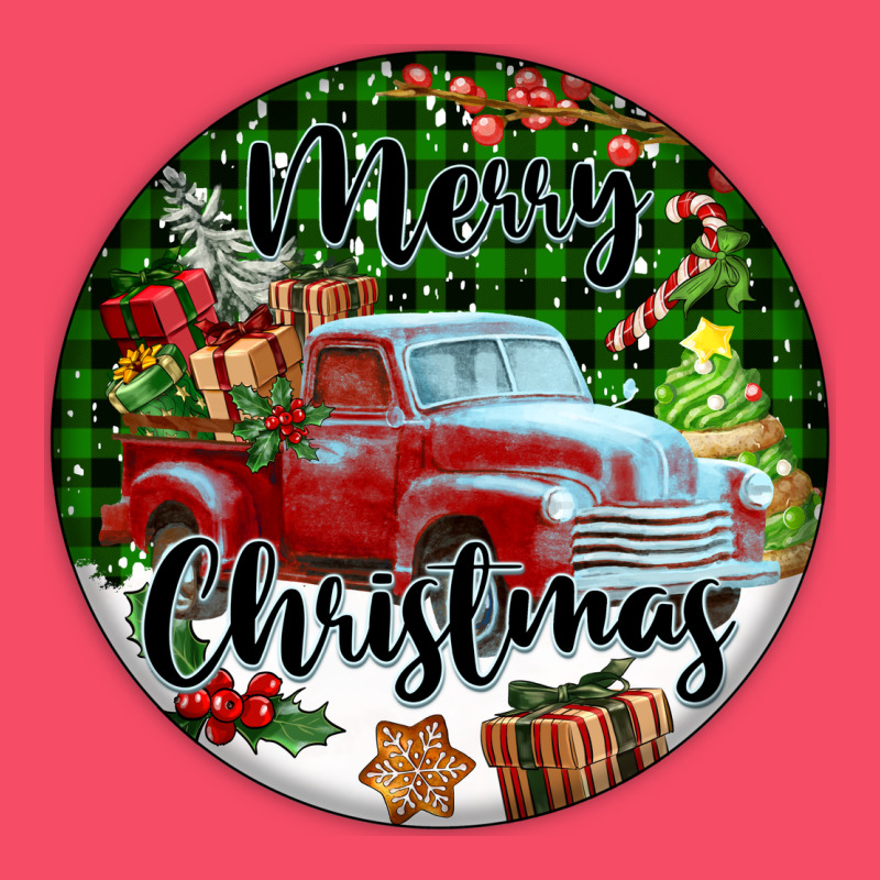 Merry Christmas Truck Premium Sweatshirt by FaDigitalArtStudio | Teevron