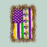 Mardi Gras Usa Flag Leopard Zipper Hoodie | Teevron