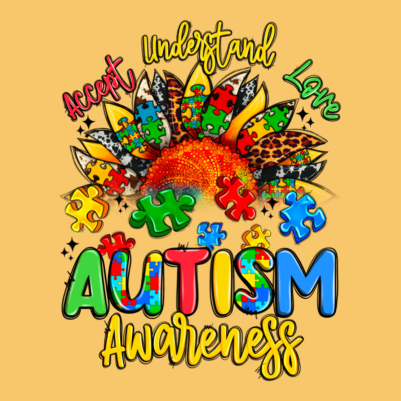 Accept Understand Love Autism Awareness Vintage Hoodie by Artiststas | Teevron