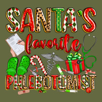 Santa's Favorite Phlebotomist Long Sleeve Tee | Teevron