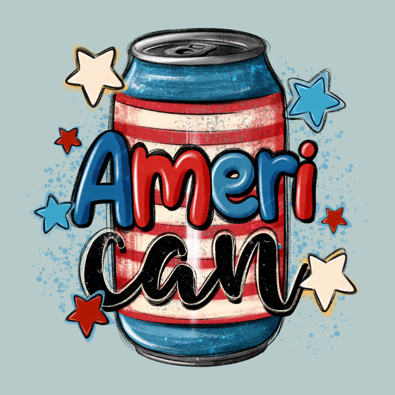American Can Cooler Heavy Core Tee by MaliasSmallBusiness | Teevron