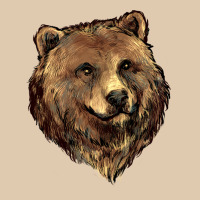 Grizzly Bear Head Heavyweight Sweatshirt | Teevron