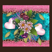 V.d Flowers And Hearts Heavy Core Tee | Teevron