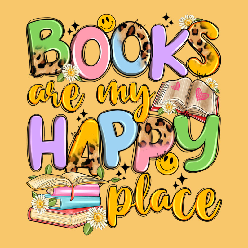Books Are My Happy Place Vintage Hoodie by Artiststas | Teevron