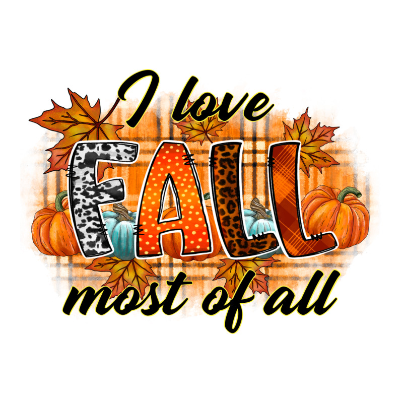I Love Fall Most Of All Classic Tee by RacoonDesign | Teevron