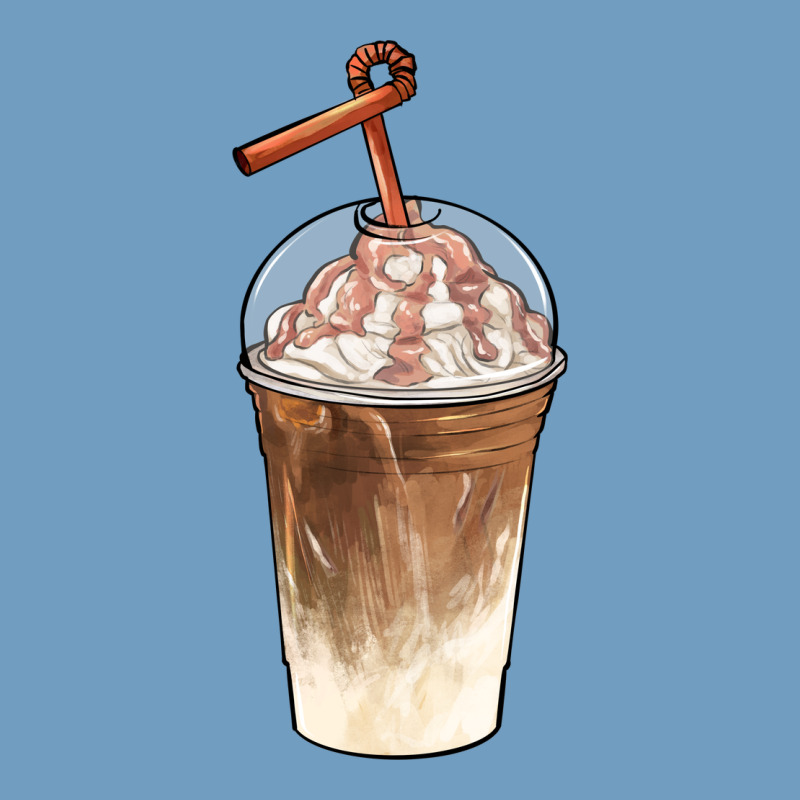 Iced Coffee With Cream Urban Heavy Tee by BarkalooDesign | Teevron