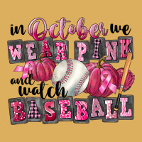 In October We Wear Pink And Watch Baseball Premium Hoodie | Teevron