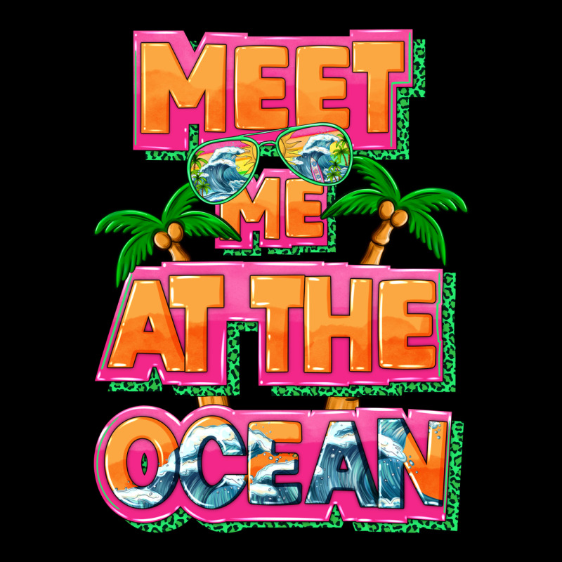 Meet Me At The Ocean Summer Long Sleeve Tee by NancyCooperArtShop | Teevron