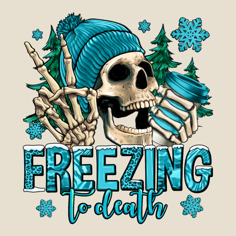 Freezing To Death Winter Skull Urban Heavy Tee by Jasminsmagicworld | Teevron