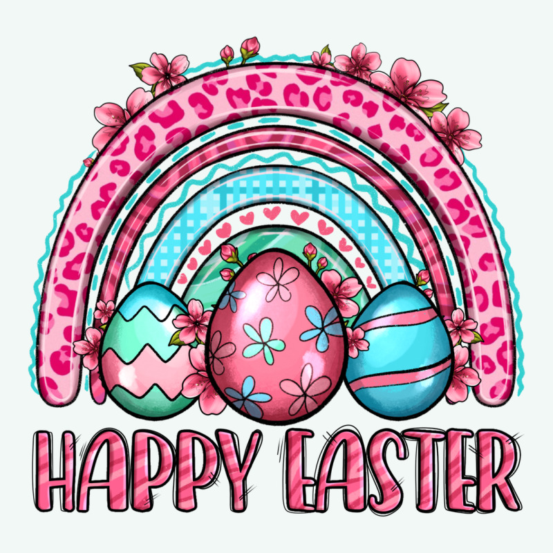 Happy Easter Eggs Rainbow Premium Hoodie by OliviaCreatesArt | Teevron