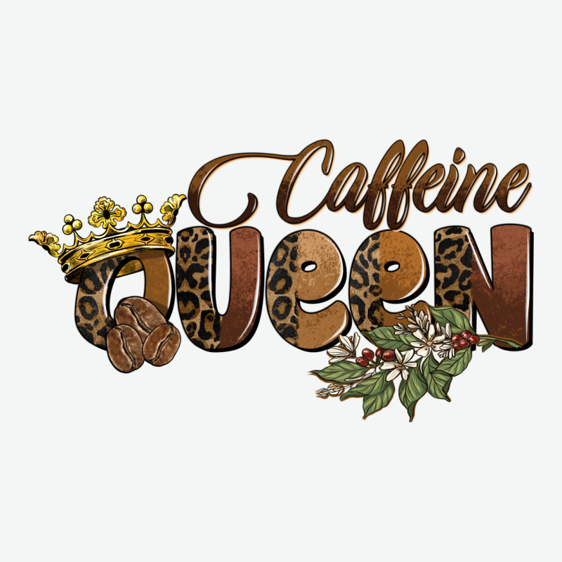 Caffeine Queen Urban Heavy Tee by BarkalooDesign | Teevron