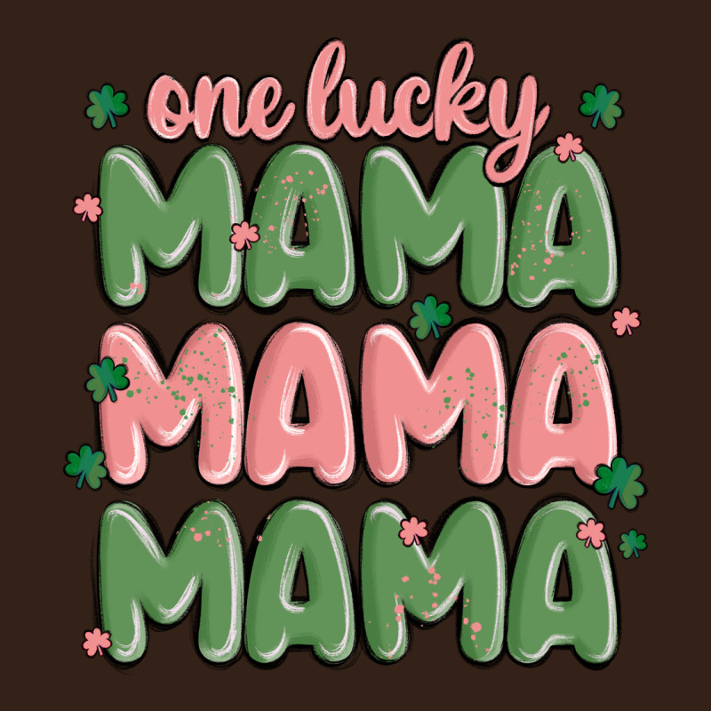 One Lucky Mama Heavy Core Tee by MaliasSmallBusiness | Teevron