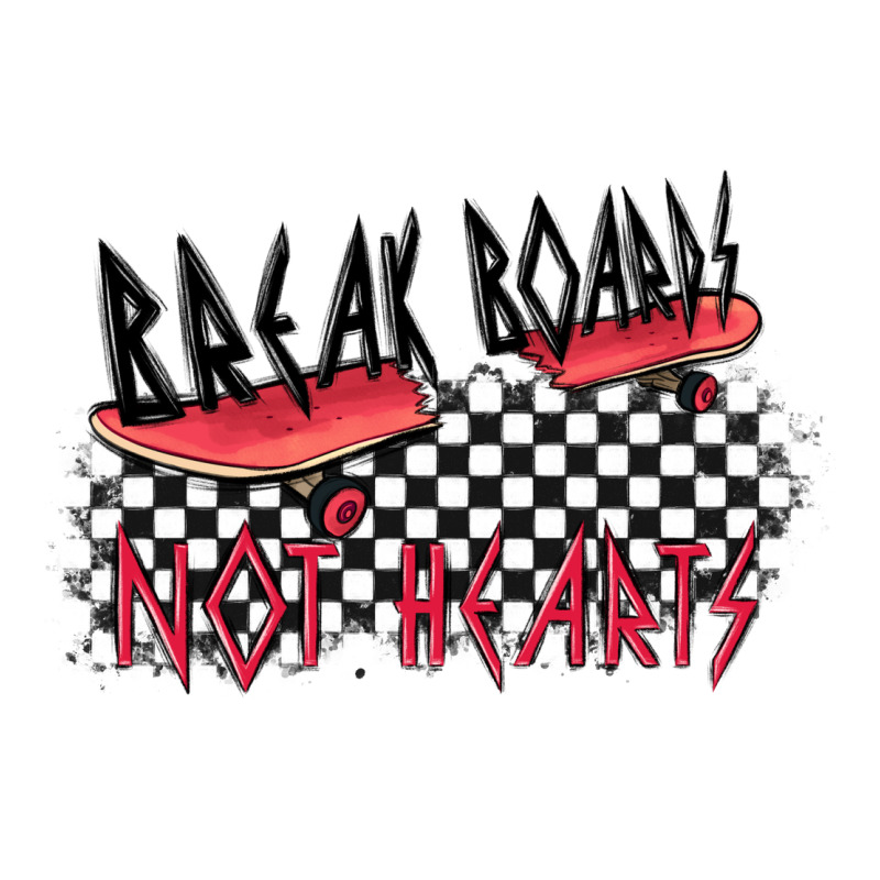 Break Boards Not Hearts Premium Tee by MaliasSmallBusiness | Teevron