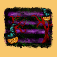 Halloween Witch Hat Backround Vintage Hoodie | Teevron