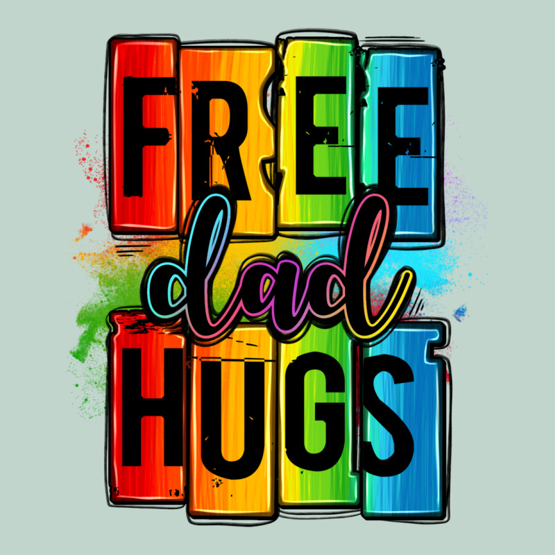 Free Dad Hugs Zipper Hoodie by OliviaCreatesArt | Teevron