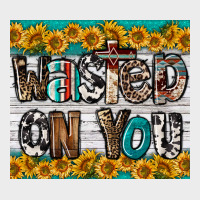 Western Wasted On You Urban Hoodie | Teevron