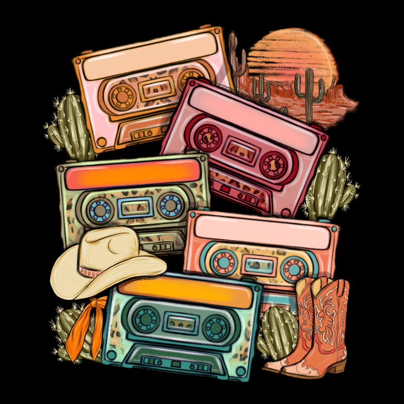 Customized Country Cassette Tapes Ladies Tee by MaliasSmallBusiness | Teevron