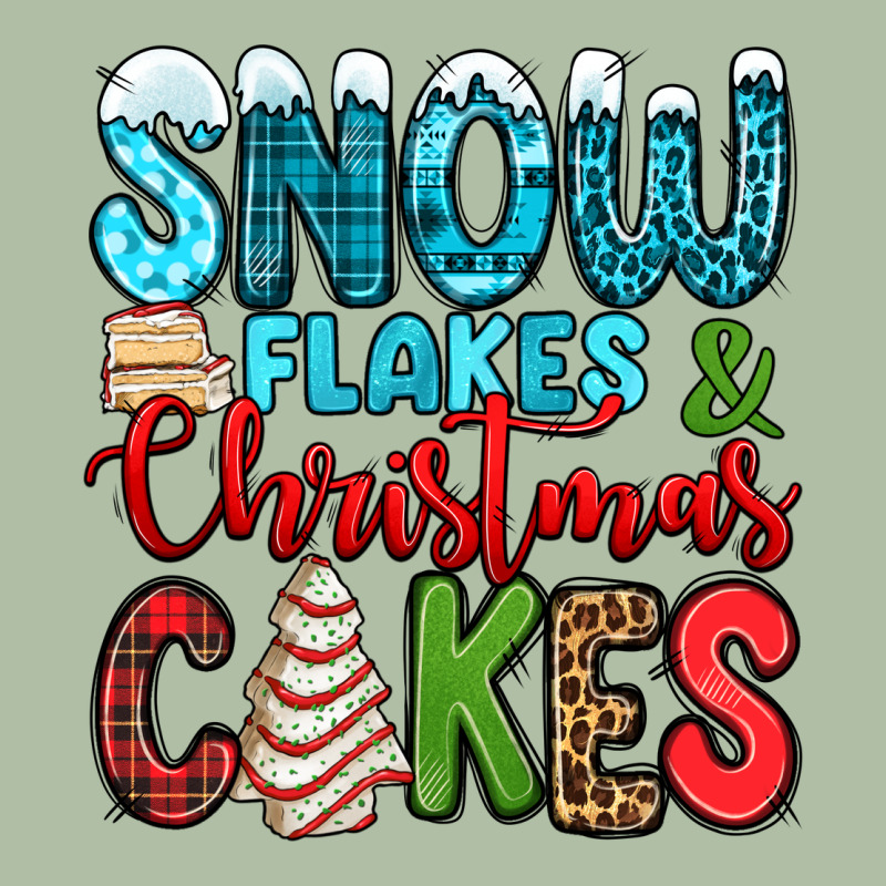 Snow Flakes And Christmas Cakes Urban Heavy Tee by Jasminsmagicworld | Teevron