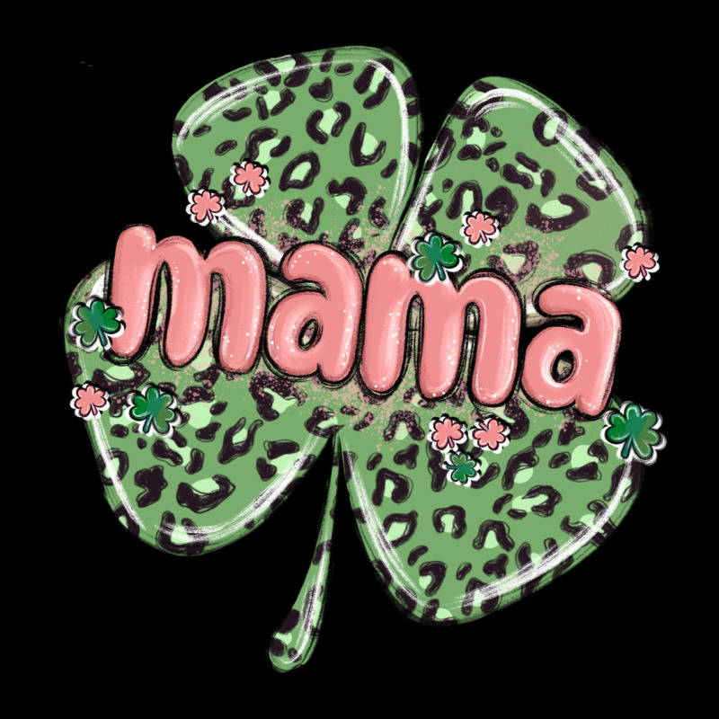 Leopard Shamrock Mama Heavy Core Tee by MaliasSmallBusiness | Teevron