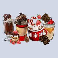 Chocolate Love Coffee Cups Premium Sweatshirt | Teevron