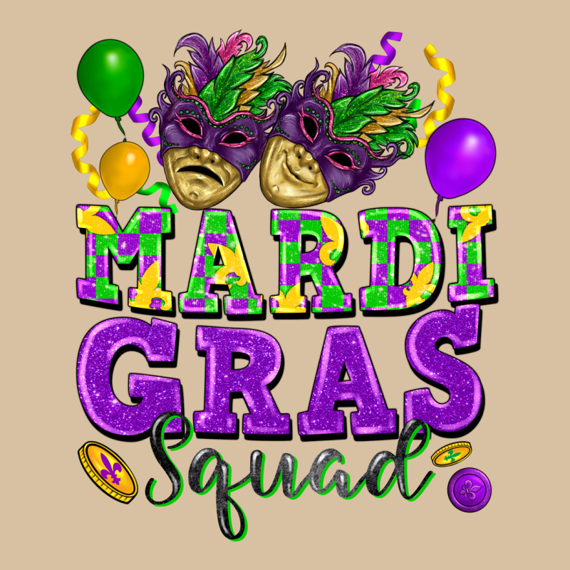 Mardi Gras Squad Heavyweight Hoodie by FaDigitalArtStudio | Teevron