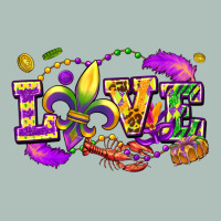 Love Mardi Gras Heavyweight Hoodie | Teevron