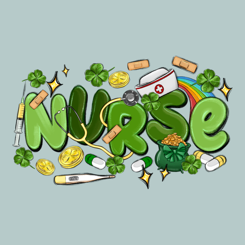 St.patrick's Day Nurse Heavy Core Tee by MaliasSmallBusiness | Teevron