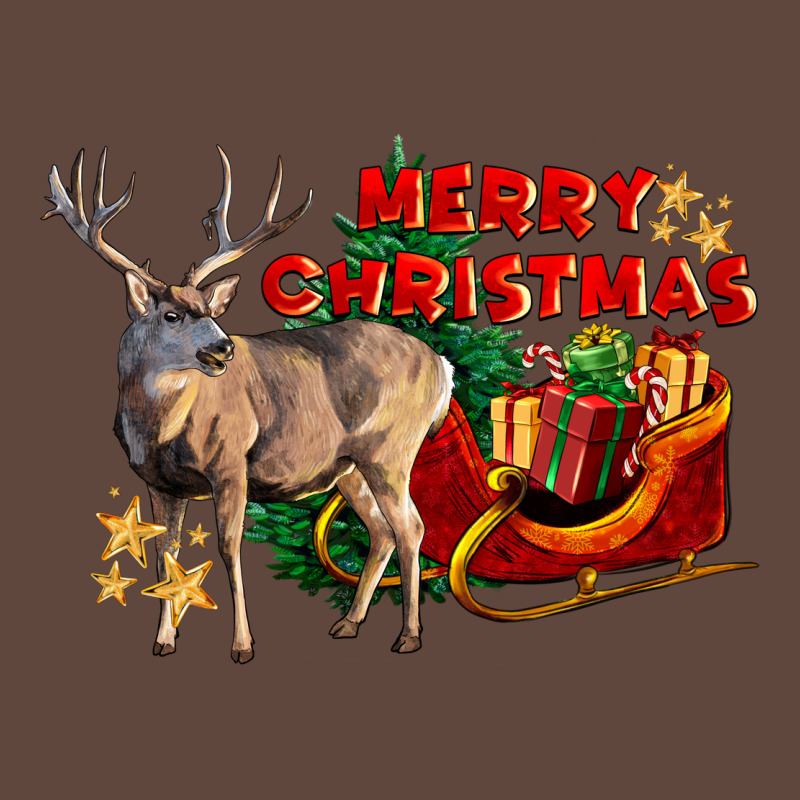 Merry Christmas Deer Classic Tee by LillyAllenDesigns | Teevron