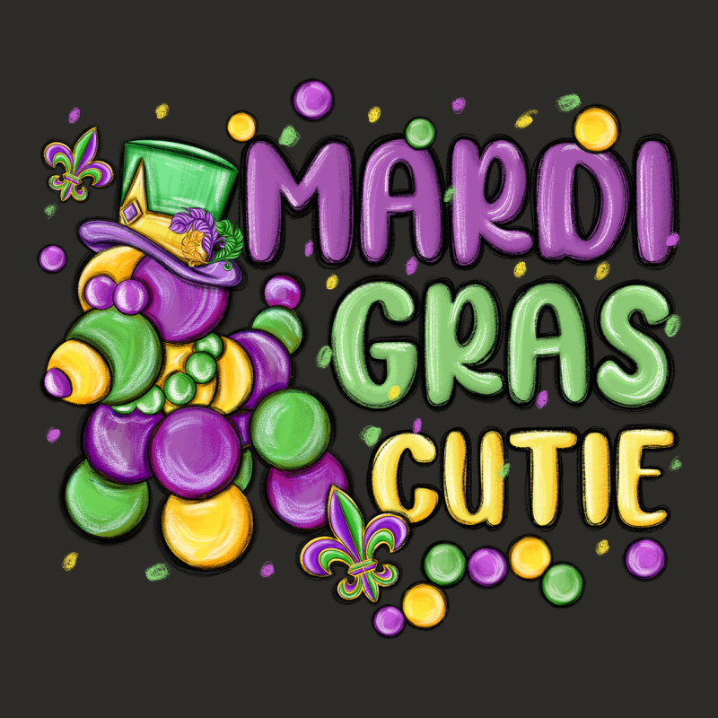 Mardi Gras Cutie Heavy Core Tee by MaliasSmallBusiness | Teevron