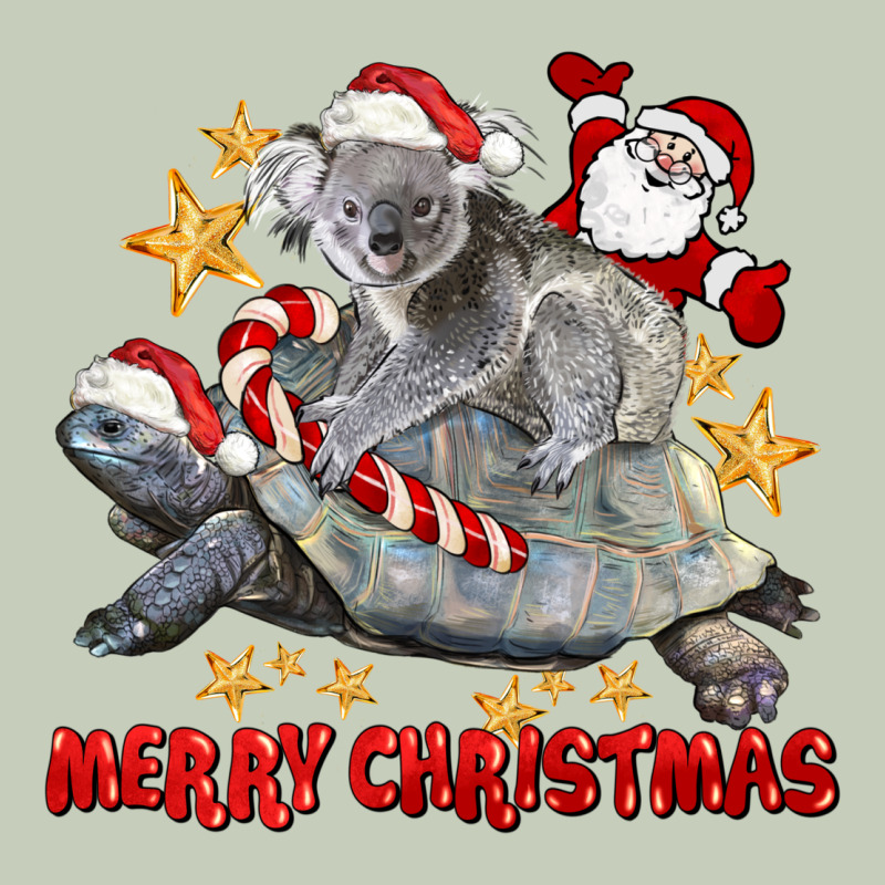 Merry Christmas Tortoise And Koala Classic Tee by LillyAllenDesigns | Teevron