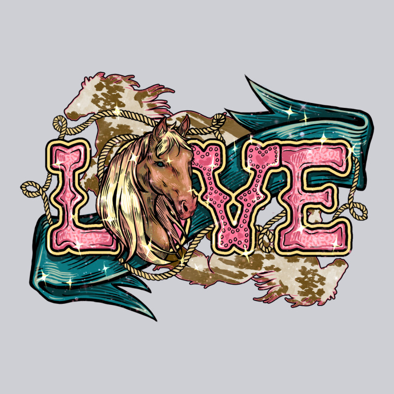 Love Horse Heavyweight Sweatshirt by HowdyJamesFarm | Teevron