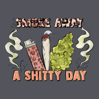 Smoke Away A Sh Tty Day Vintage Hoodie | Teevron