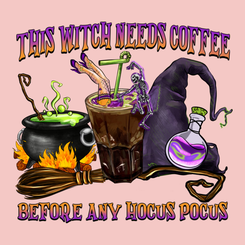 This Witch Needs Coffee Before Any Hocus Pocus Urban Heavy Tee by BarkalooDesign | Teevron