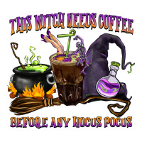 this witch needs coffee before any hocus pocus | Teevron