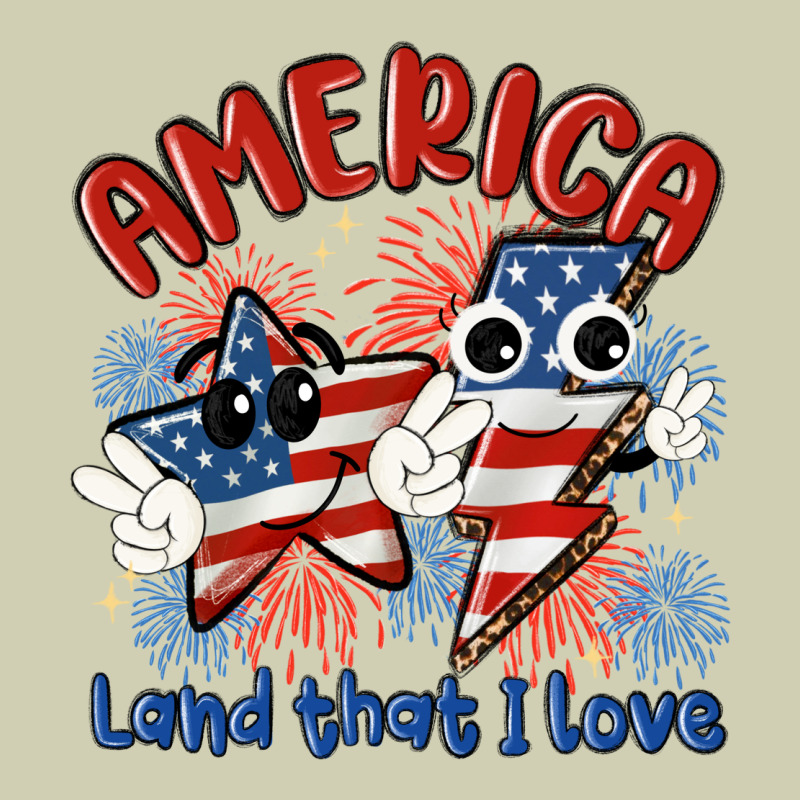 America Land That I Love Heavy Core Tee by MaliasSmallBusiness | Teevron